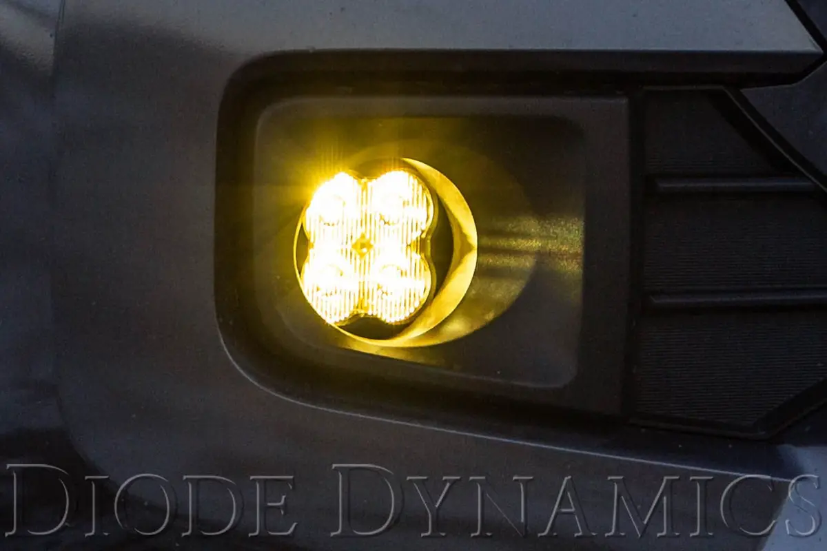 Ss3 Led Fog Light Kit For 2010-2012 Lexus Hs250h (W/ Amber Backlights) 2