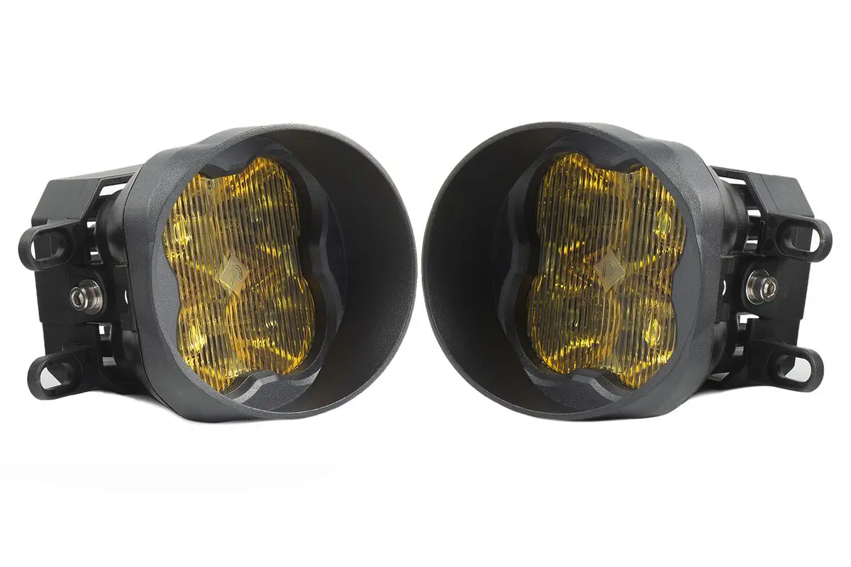 Ss3 Led Fog Light Kit For 2016-2021 Toyota Rav4 (W/ Amber Backlights) 1