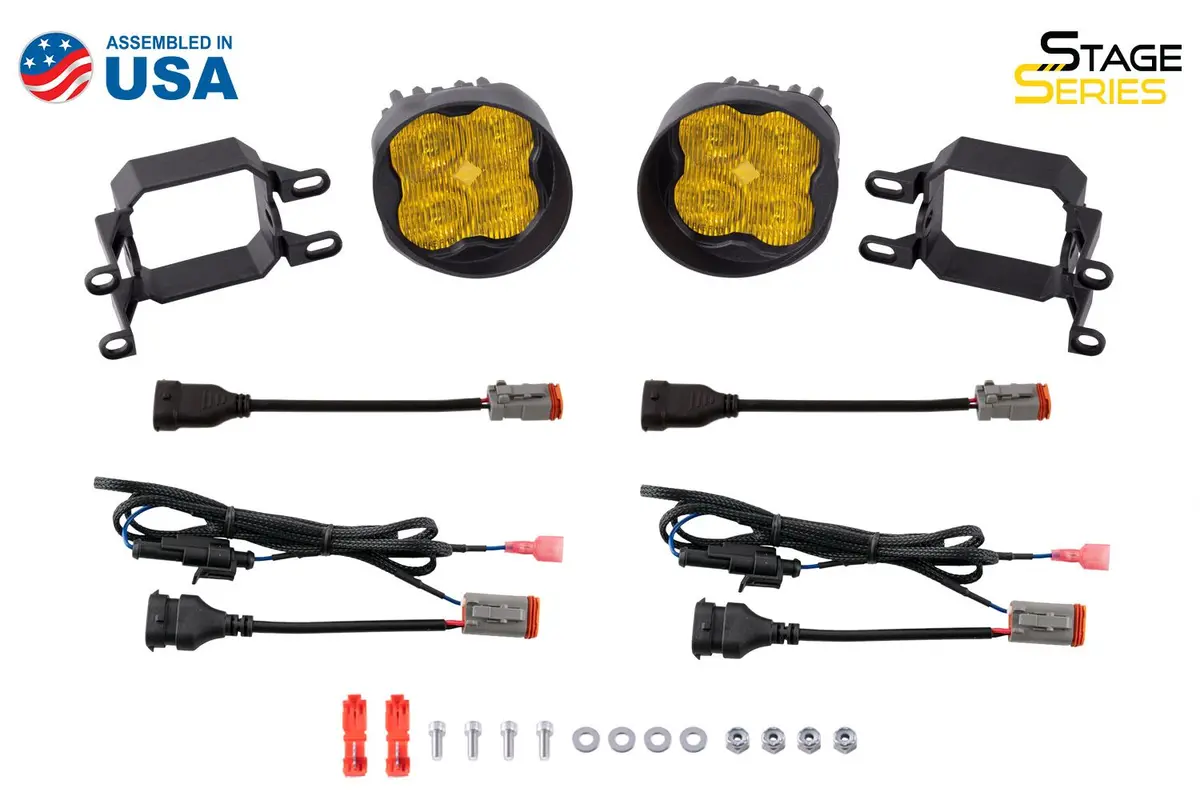 Ss3 Led Fog Light Kit For 2014-2017 Lexus Ct200h (W/ Amber Backlights) 6