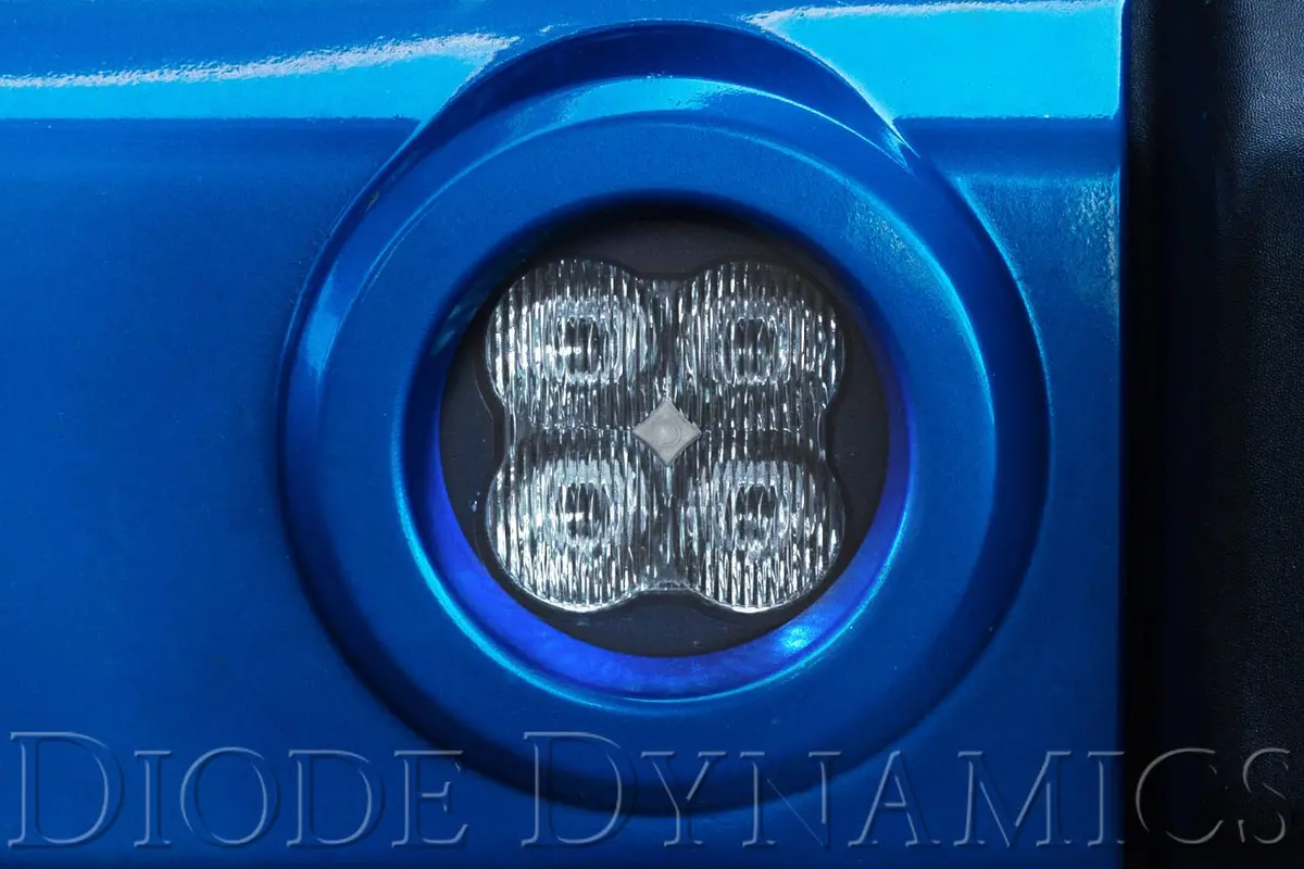 Ss3 Led Fog Light Kit For 2005-2007 Dodge Magnum (W/ Amber Backlights) 2