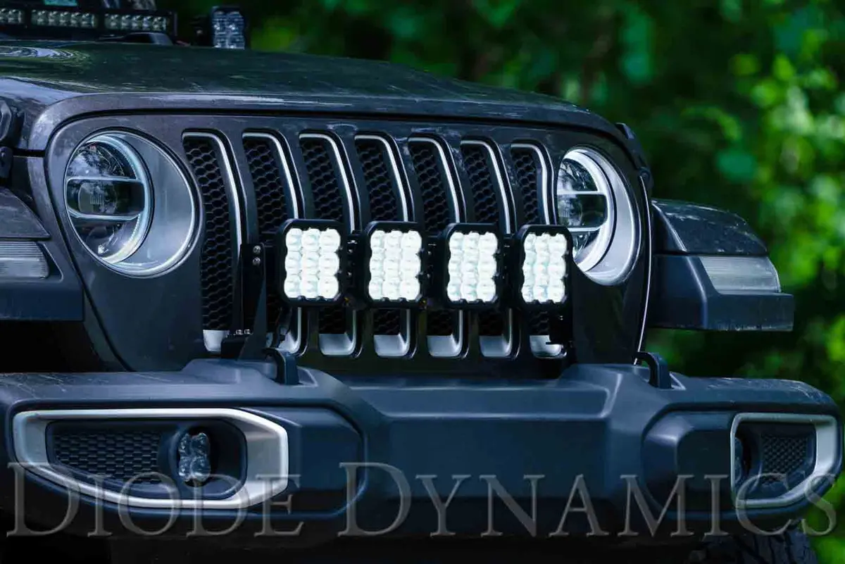 Ss5 Grille Crosslink Lightbar Kit For 2020-2023 Jeep Gladiator 2