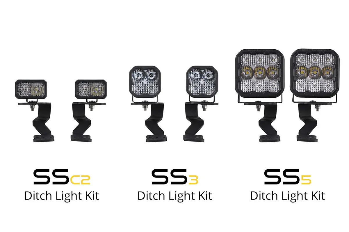 Stage Series Backlit Ditch Light Kit For 2022-2025 Toyota Tundra 1