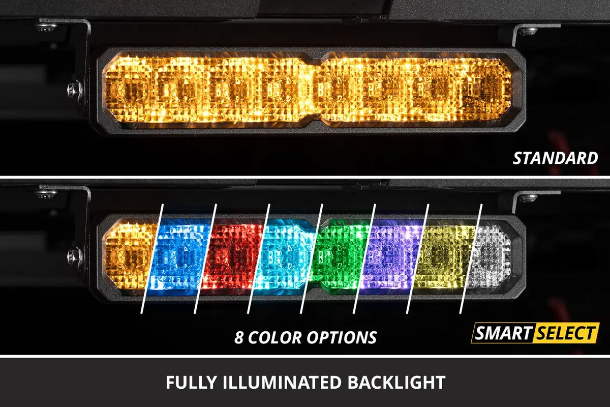 Diode Dynamics 6In Ss6 Sport Sae/Dot White Or Yellow Led Light Bar (Pair) 3