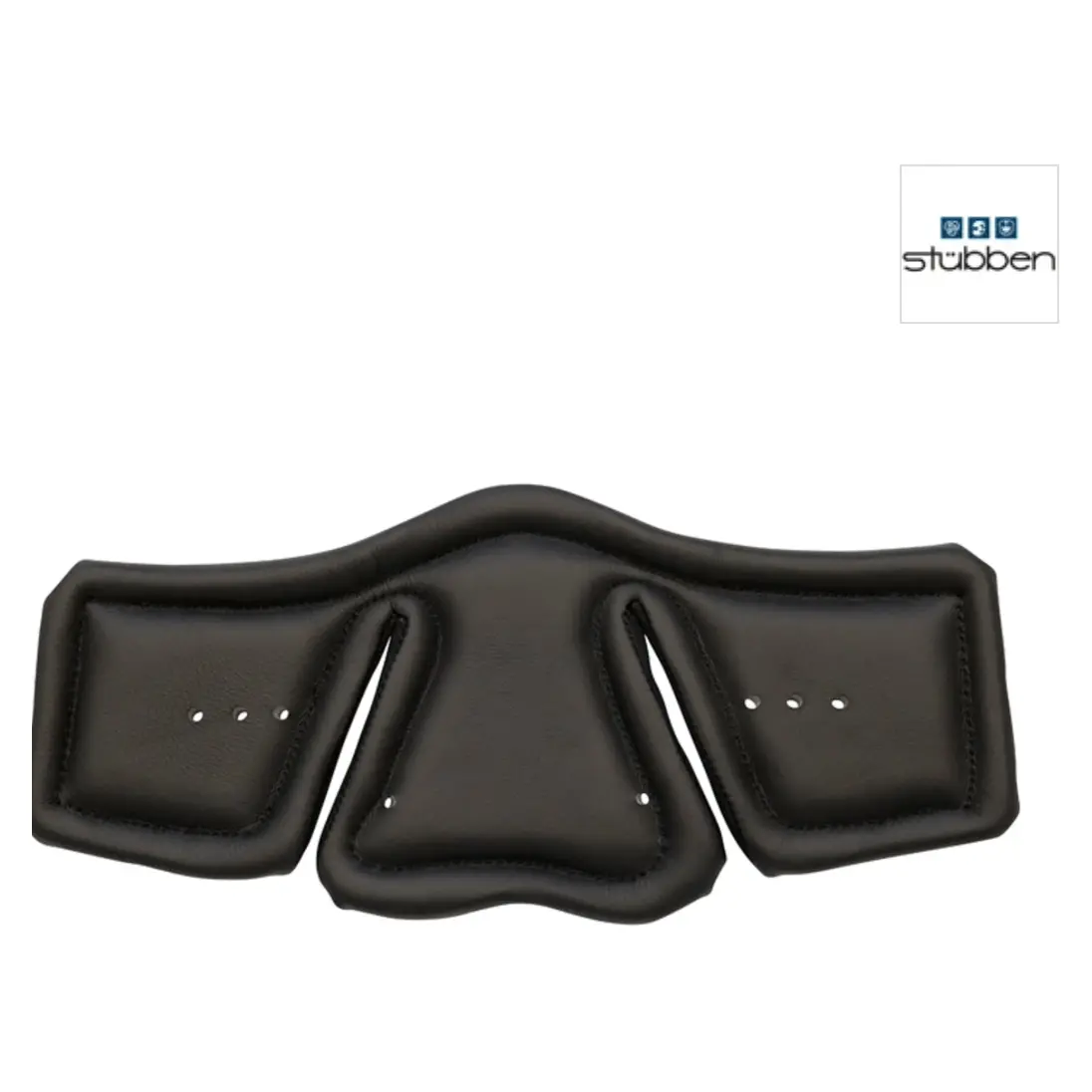 Stubben Equi-Soft Vachette Leather Girth Pad - Black 1