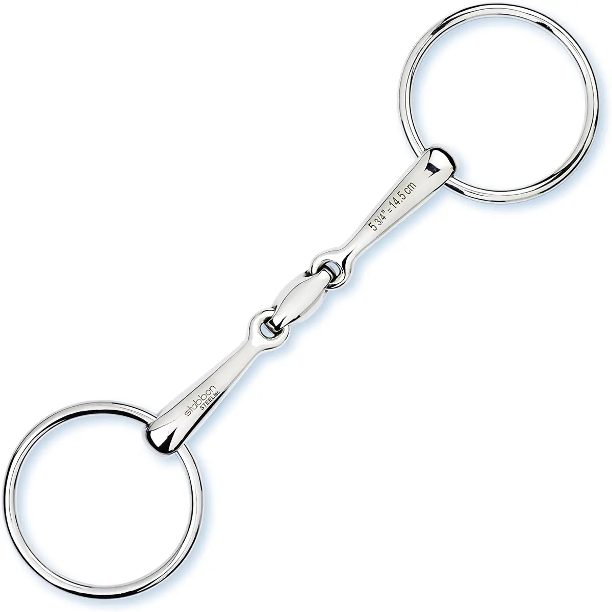 Stübben Steeltec Ez Control Loose Ring Snaffle Bit 1