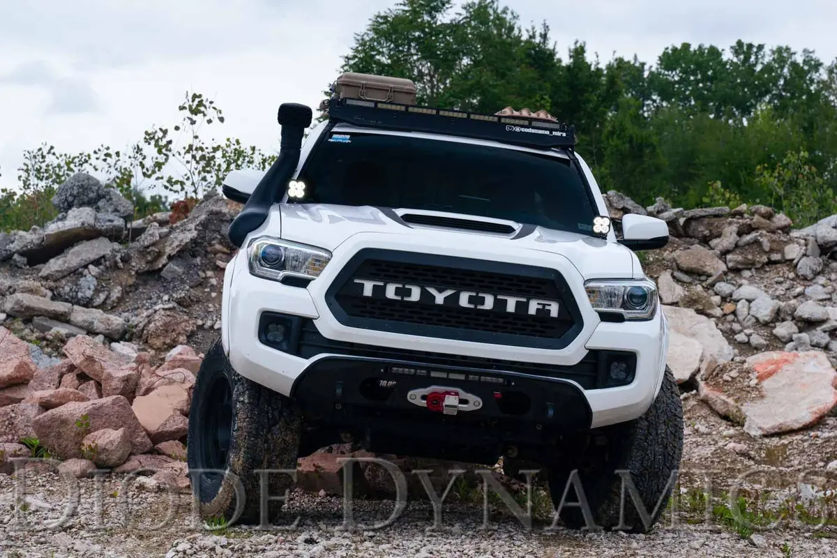 Stage Series Backlit Ditch Light Kit For 2016-2023 Toyota Tacoma 5