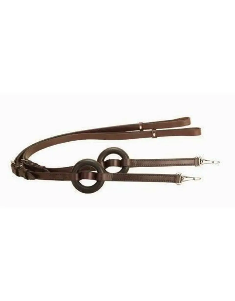 Tory Leather Donut Side Reins 1