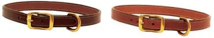 Tory Leather Dog Collar 1