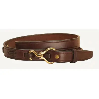 Tory Leather Mini Hoof Pick Buckle Belt 1
