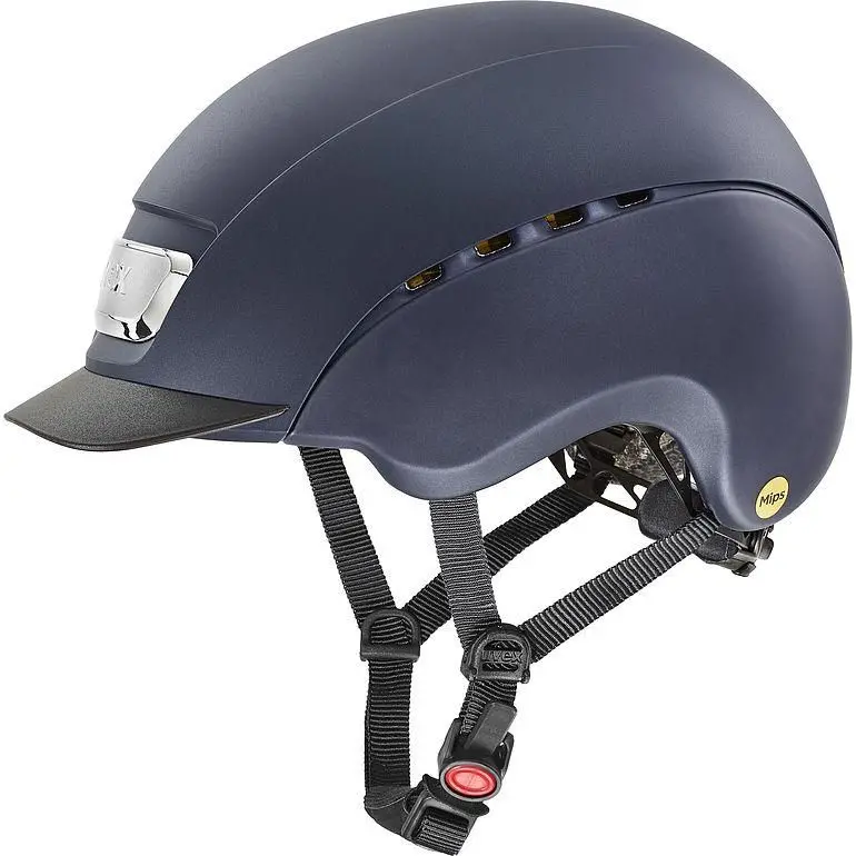 Uvex Elexxion Mips Riding Hat - Navy Matt 1