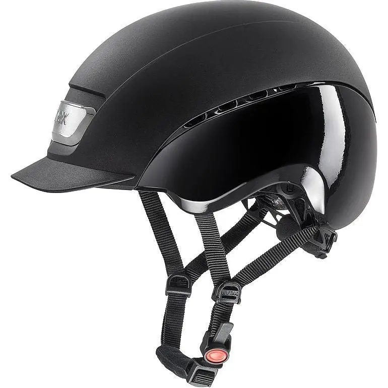 Uvex Elexxion Pro Riding Hat - Black Matt 1