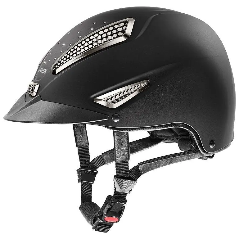 Uvex Perfexxion Ii Grace Riding Hat - Black Matt 1