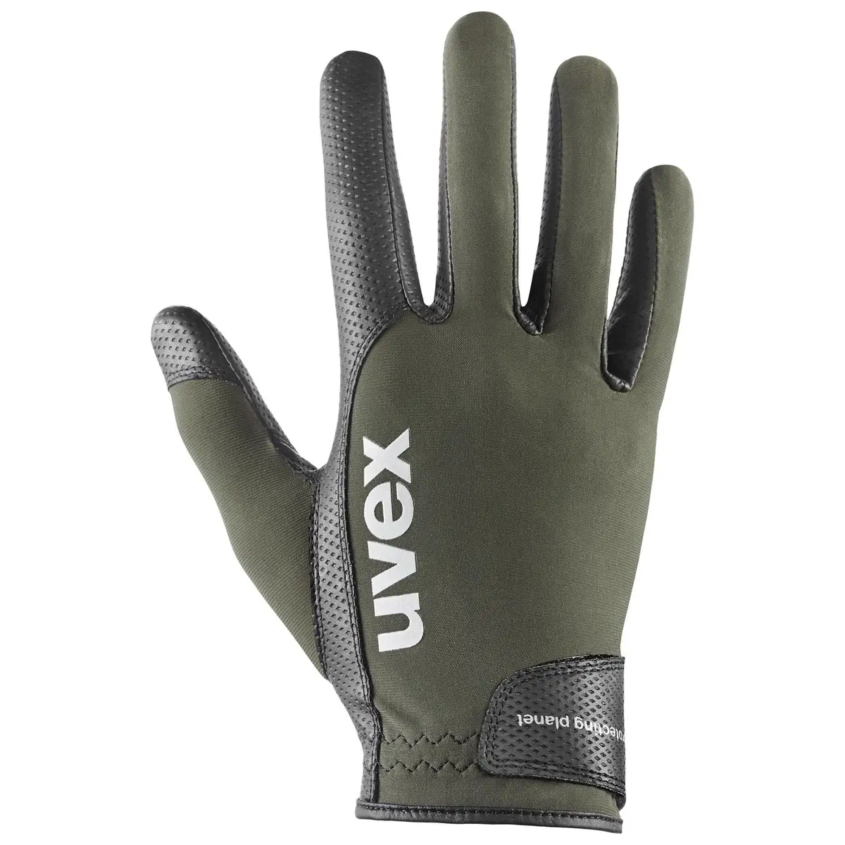 Uvex Vida Planet Riding Gloves - Black/Olive 1