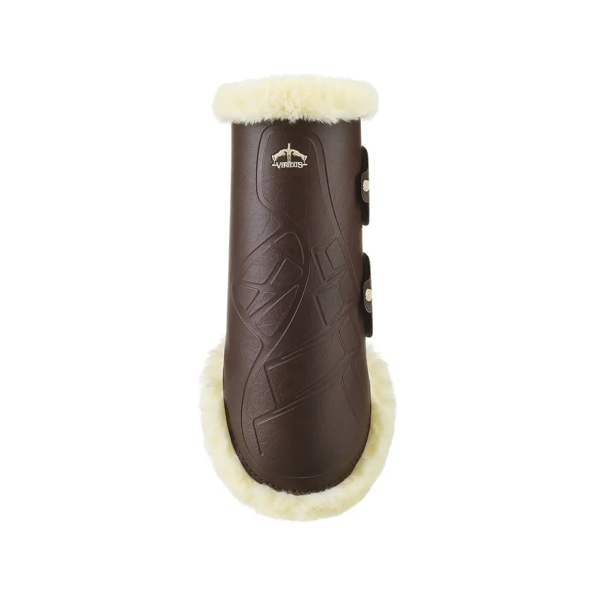Verdus Trs Fetlock Boot - Horse Rear Leg - Techno Sheepskin - Brown 1