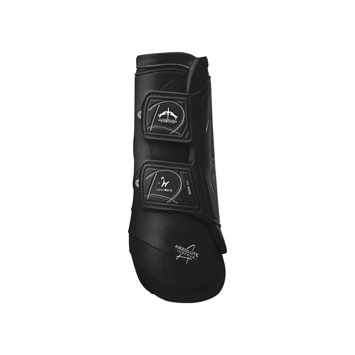 Veredus Absolute  Rear Leg Velcro Horse Brushing Boot - Lightweight/Breathable - Black 1