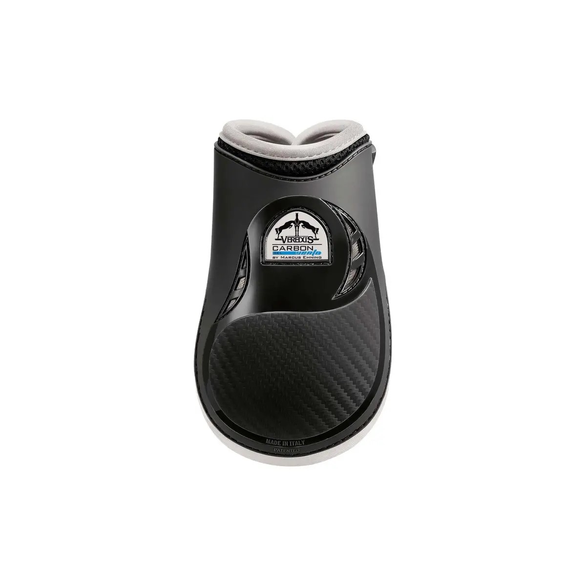 Veredus Carbon Gel Vento  Fetlock Boot - Horses Rear Leg - Black/Ivory 1