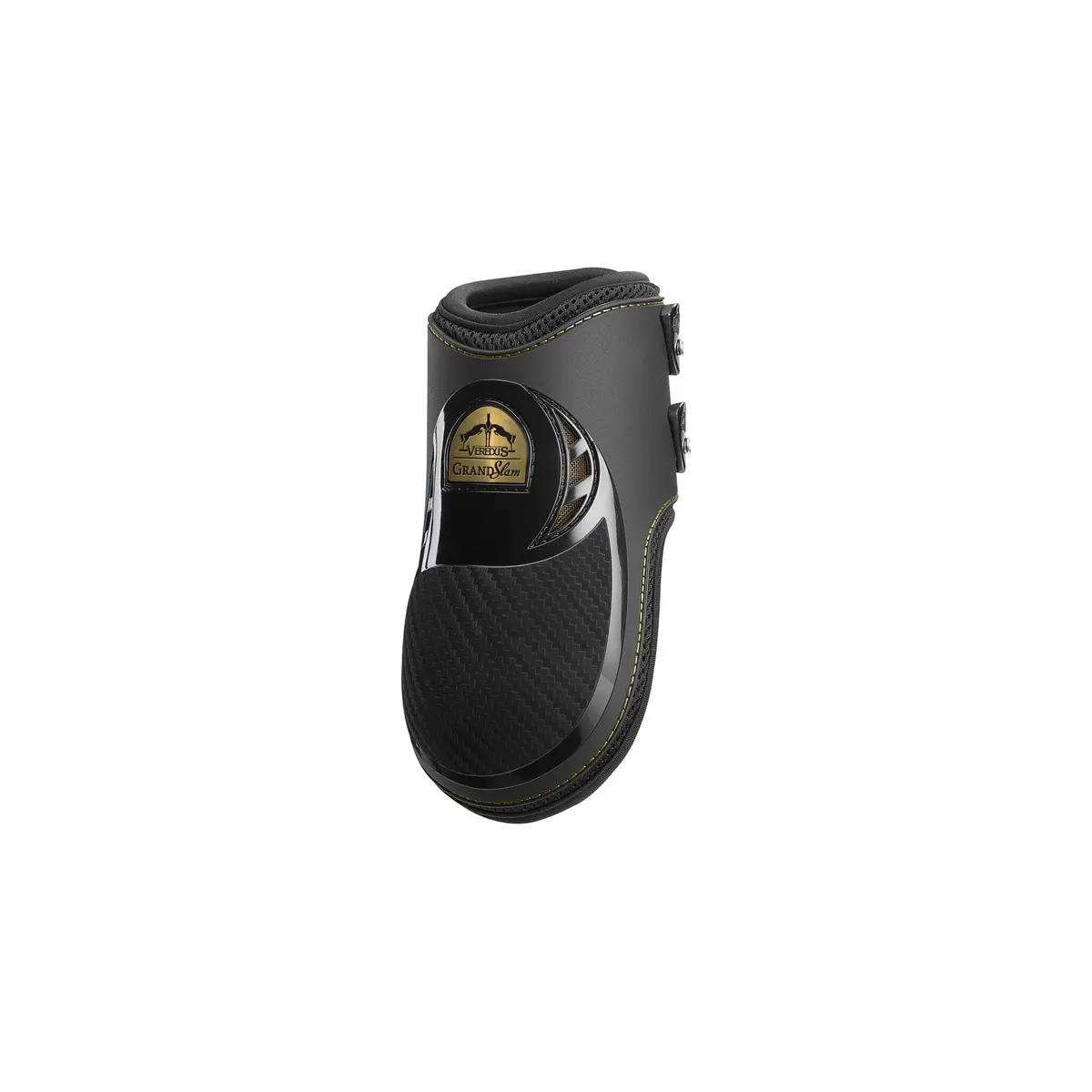 Veredus Grand Slam Carbon Gel Fetlock Boots Horse - Rear Leg - Black 1