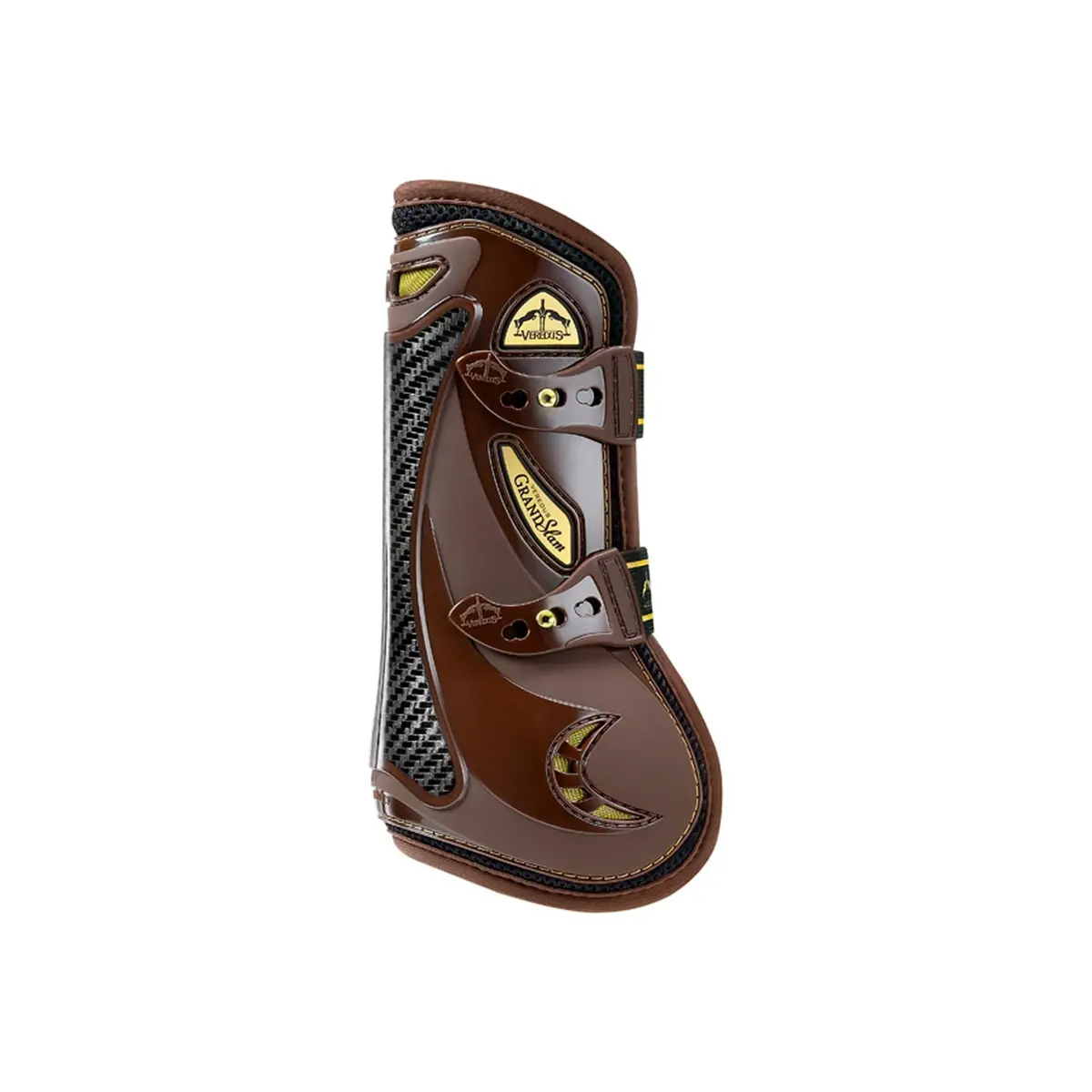 Veredus Grand Slam Carbon Gel Tendon Boots Horse - Front Leg - Brown 1