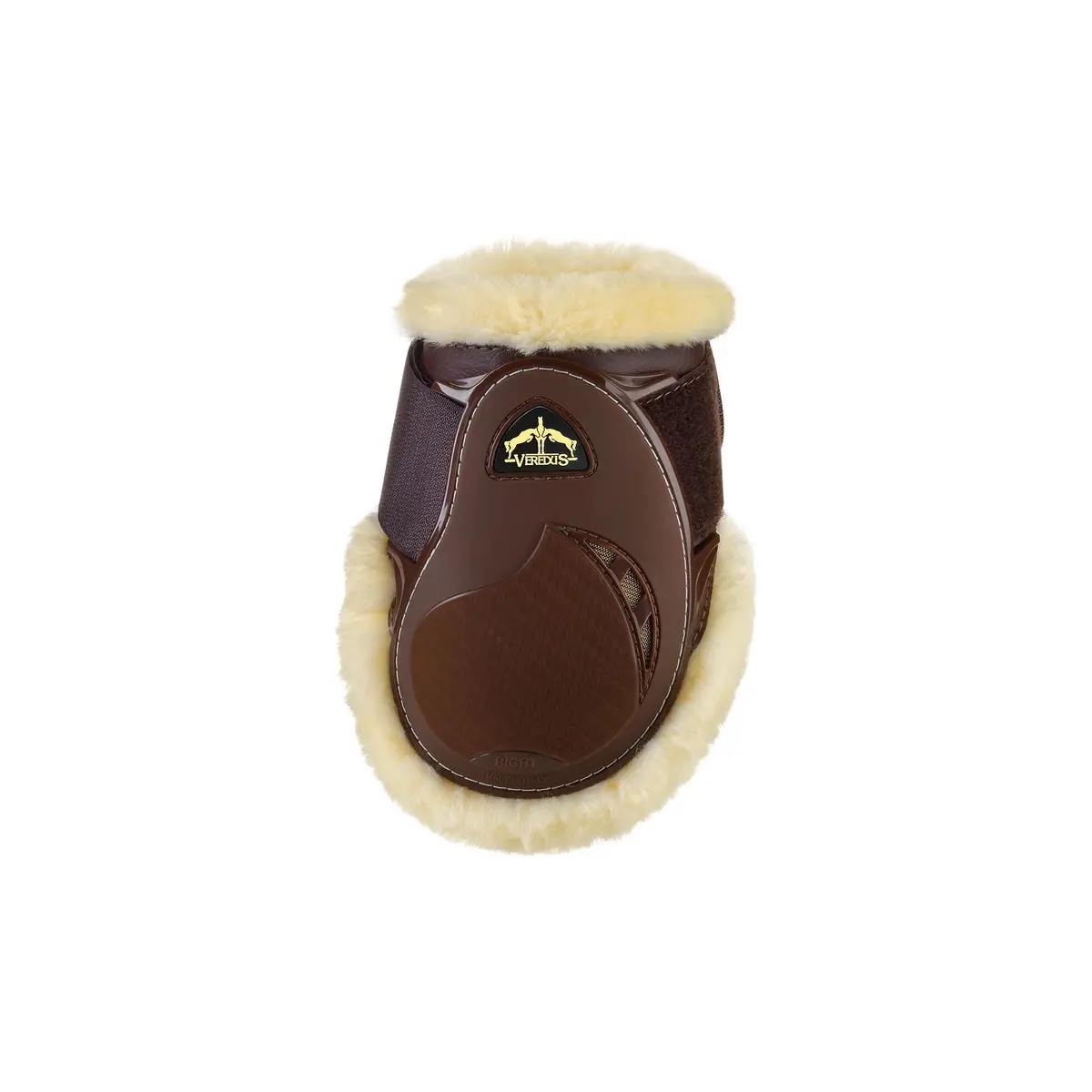 Veredus Kevelar Young Jump Vento - Young Horse - Fetlock Boots -  Techno Sheepskin -Brown 1