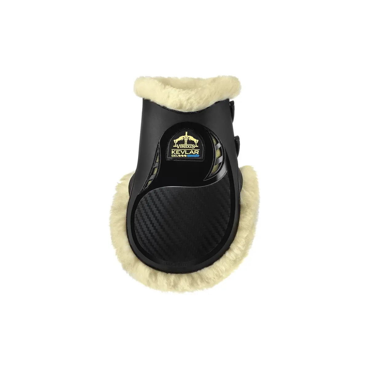 Veredus Kevlar Gel Vento Tendon Boots - Rear Leg - Horse - Black 1