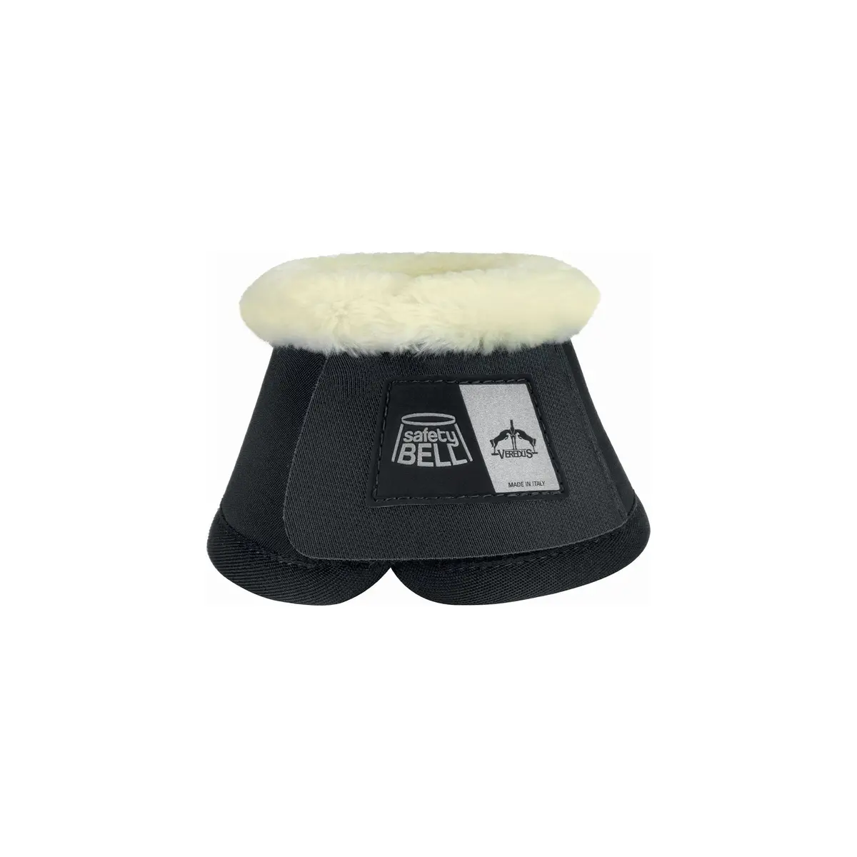Veredus Light Safety Bell Boot - Techno Sheepskin - Overreach - Black 1