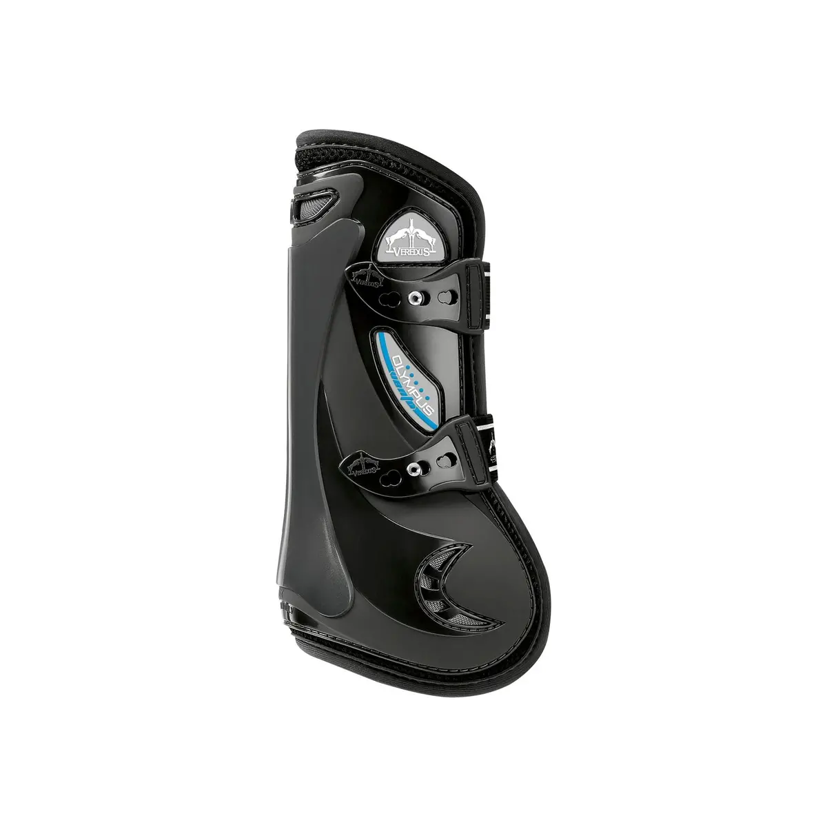 Veredus Olympus Vento Tendon Boots - Horse Front Leg - Black 1