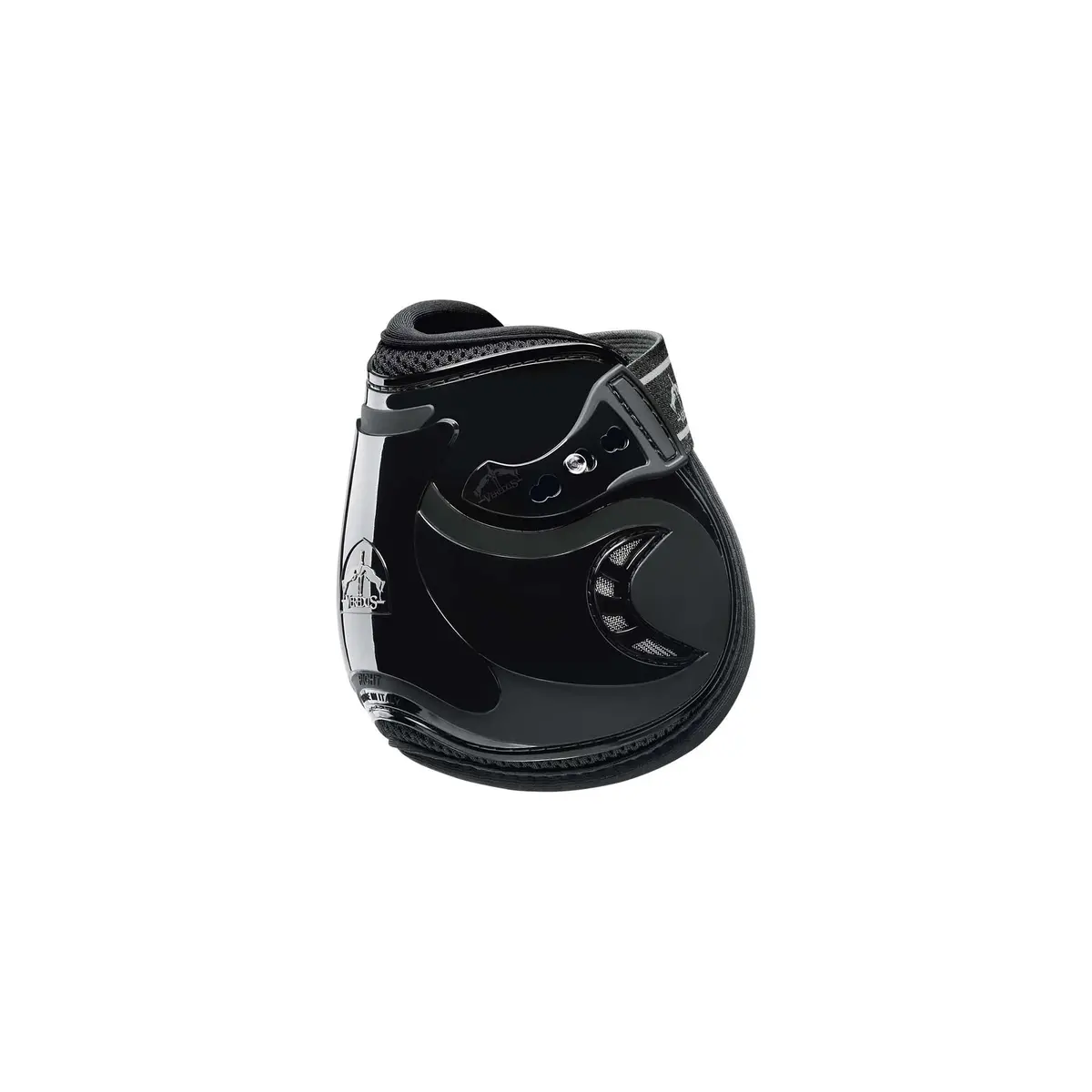 Veredus Pro Jump Vento Elastic Short Fetlock Boot - Black 1