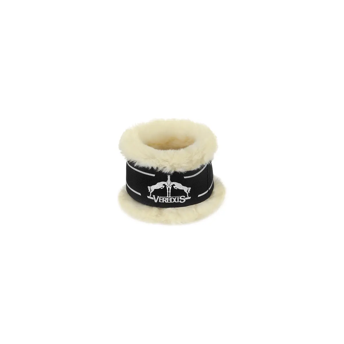 Veredus Pro Wrap Techno Sheepskin Pastern Protection - Black 1