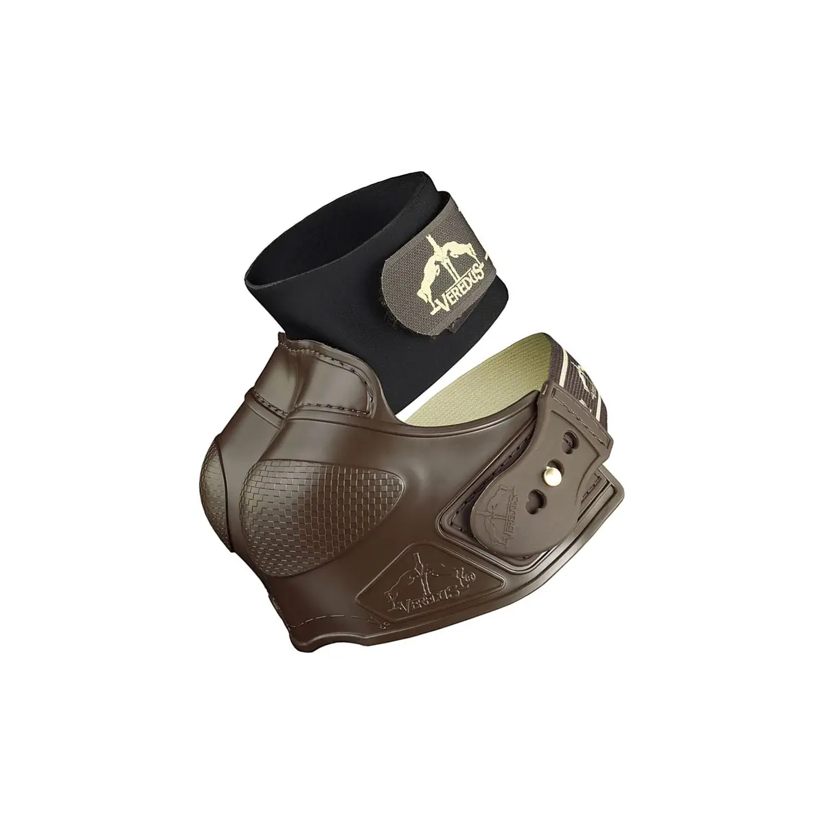 Veredus Tekno Sheild Overreach Boot - Heel Protection - Brown 1