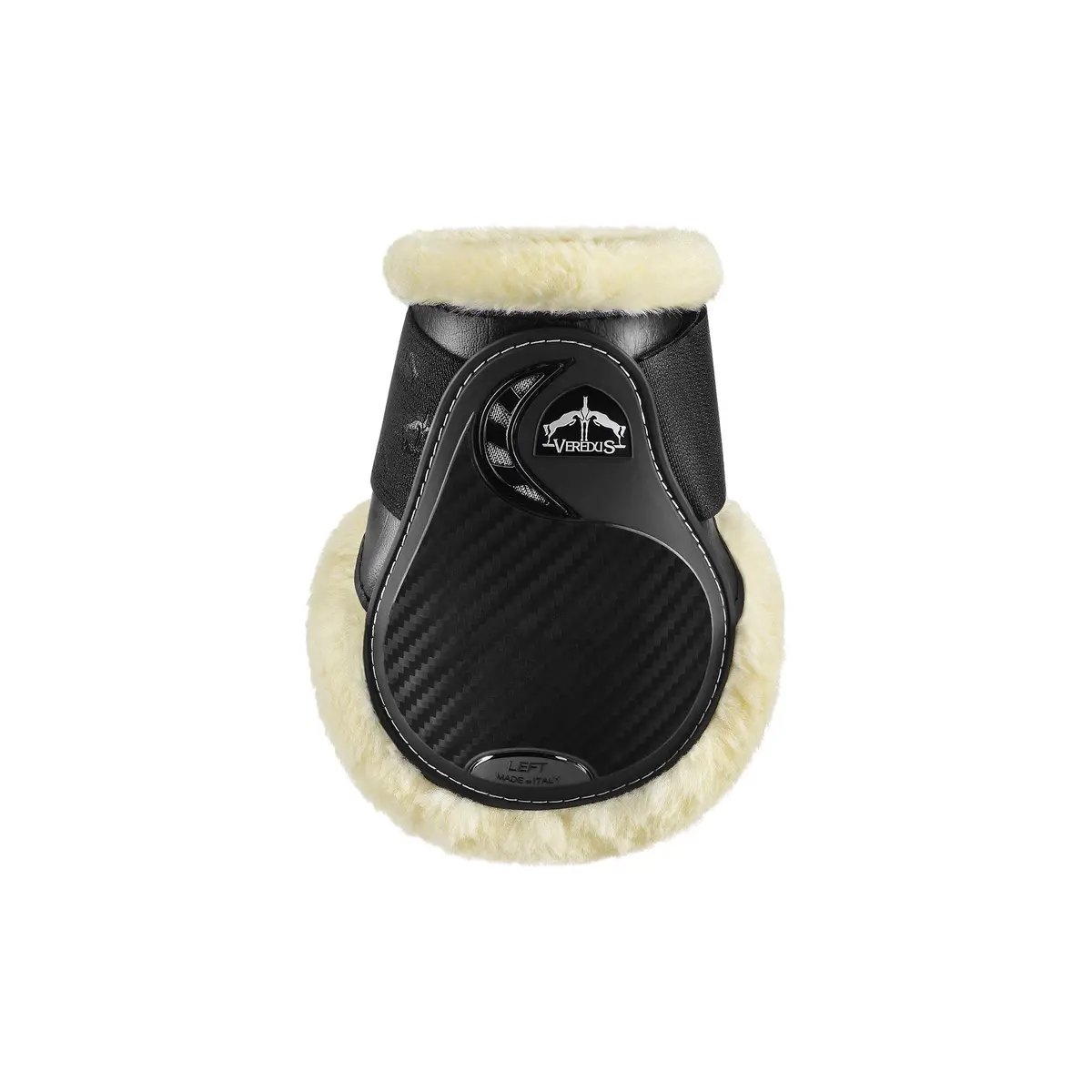 Veredus Trc Vento - Fetlock Boot - Horse Rear Leg -Techno Sheepskin - Black 1