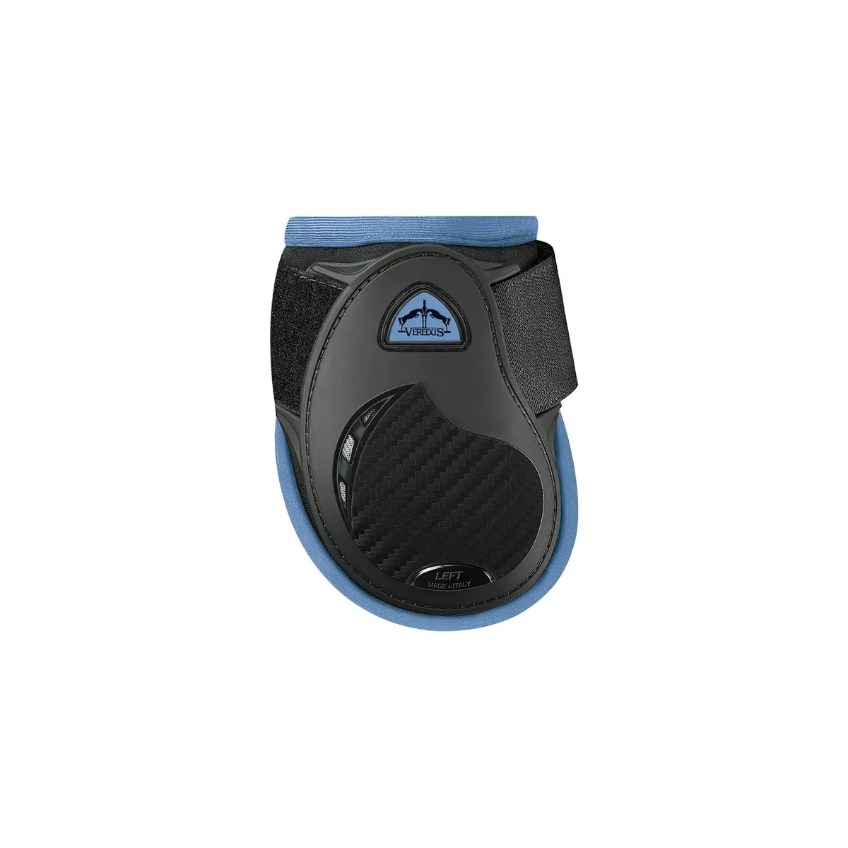 Veredus Young Jump Vento Fetlock Boot - Black/Light Blue 1
