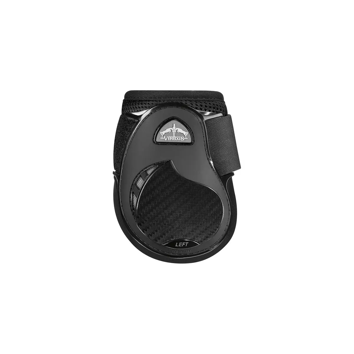 Veredus Young Jump Vento Fetlock Boots - Horse Rear Leg - Black 1