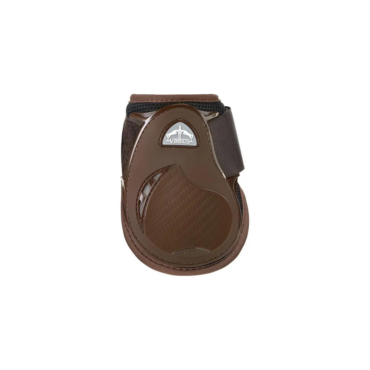 Veredus Young Jump Vento Fetlock Boots - Horse Rear Leg - Brown 1