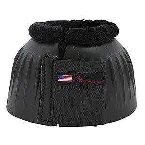 Walsh Fleece Top Velcro Bell Boots 1