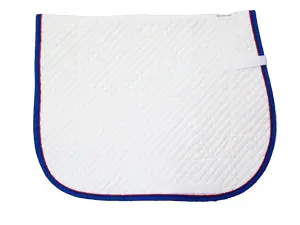 Wilkers Schooling/Show Square Saddle Pad 1