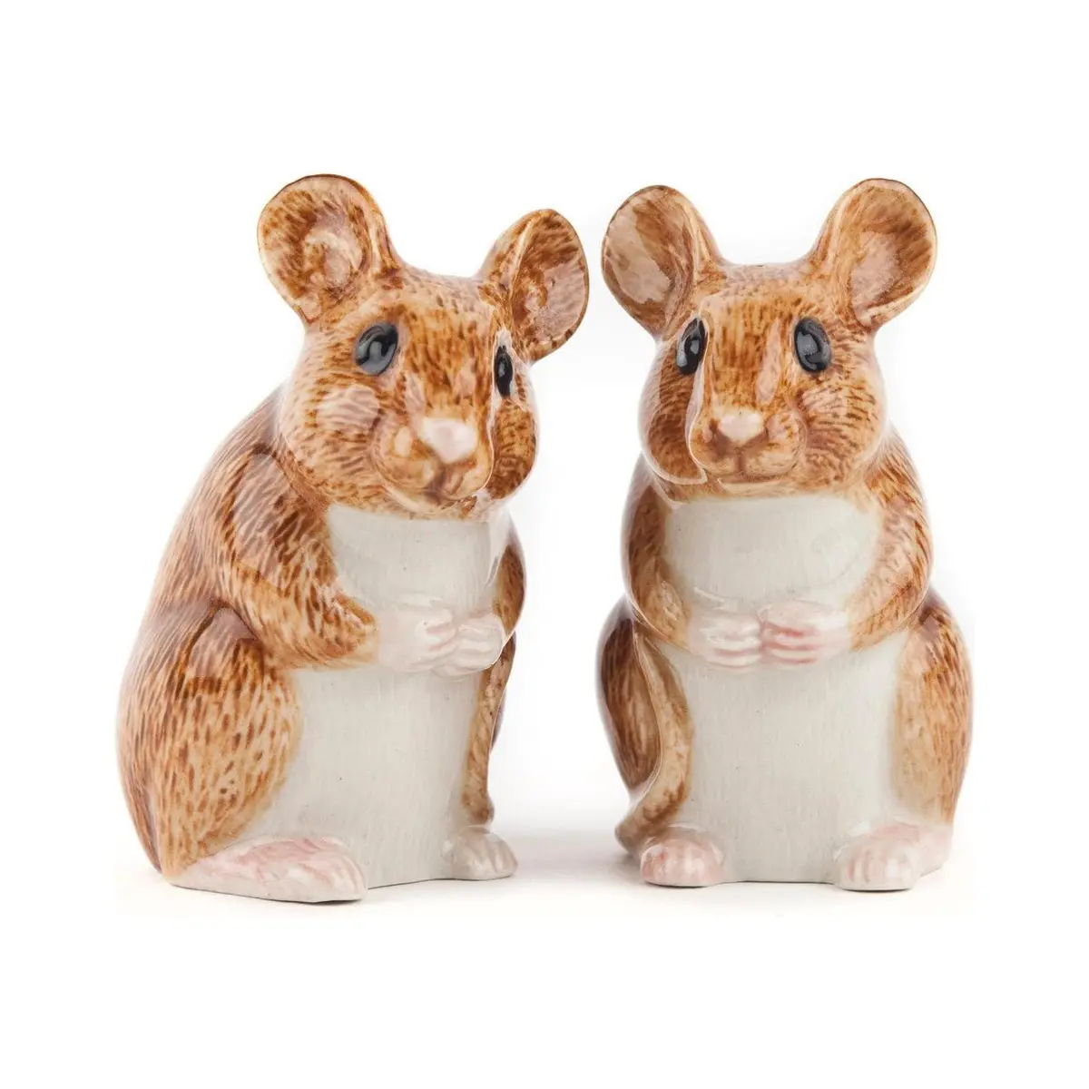 Wood Mouse Salt And Pepper Pots 1