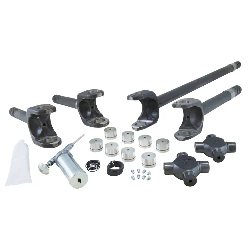 Yukon Gear Front 4340 Chrome-Moly Replacement Axle Kit For 77-91 Gm / Dana 60 W/ 30/35 Splines 1