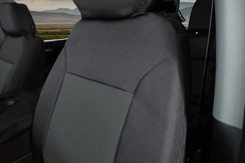 Covercraft Endura Precisionfit Second-Row Seat Covers For 2011–2018 Dodge Ram – Black/Charcoal 1