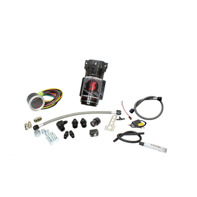 Snow Performance Stage 2 Boost Cooler Water-Methanol Injection Kit – F/I Programmable, Ss Braided 4An Fittings (Tank Not Included) 1