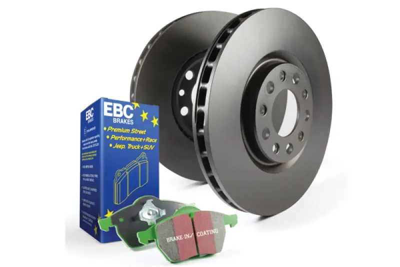 Ebc S11 Performance Brake Kit: Greenstuff Pads + Rk Series Rotors 1