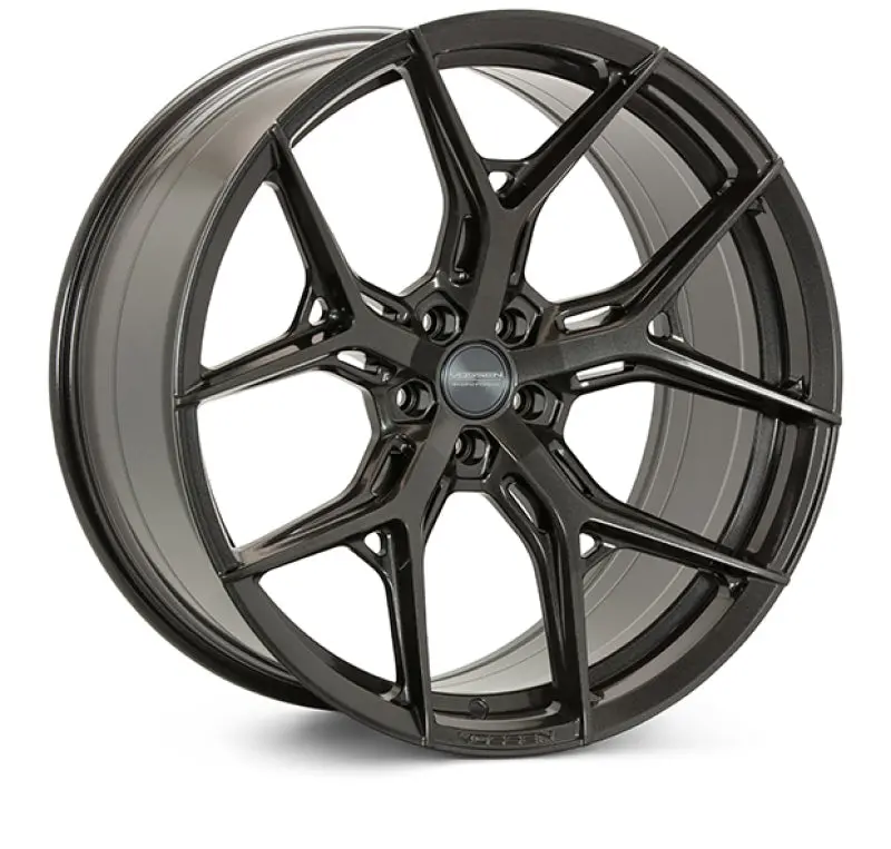 Vossen Hf5 Forged Alloy Wheel – 21×10″, 5×120 Bolt Pattern, Et30 Offset, Anthracite Finish 1
