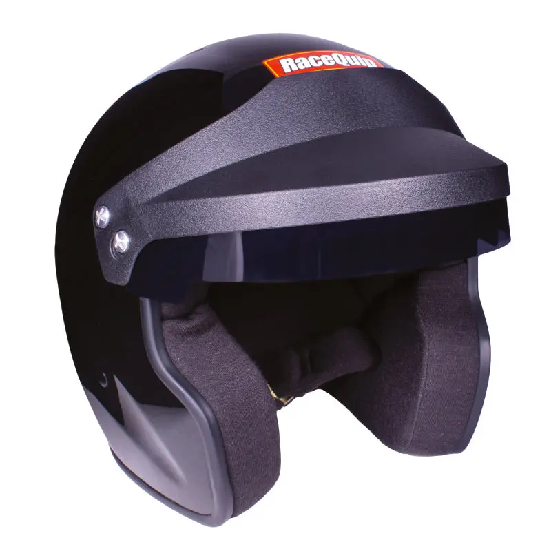 Racequip Of20 Sa2020 Racing Helmet – Gloss Black, Medium Size 1
