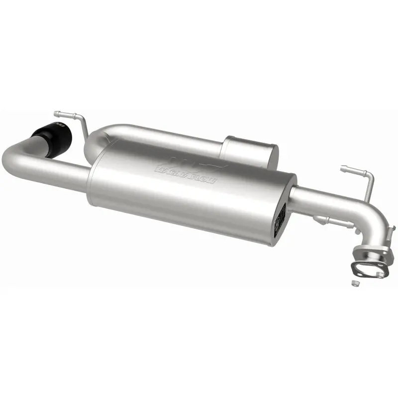 Magnaflow Overland Series Axle-Back Exhaust System For 2018–2023 Subaru Crosstrek – Black Chrome Finish 2