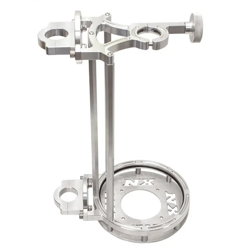 Nitrous Express Stand-Up Billet Bottle Bracket – Engineered For 10 Lb Nitrous Bottles, Bar-Mount Installation 1