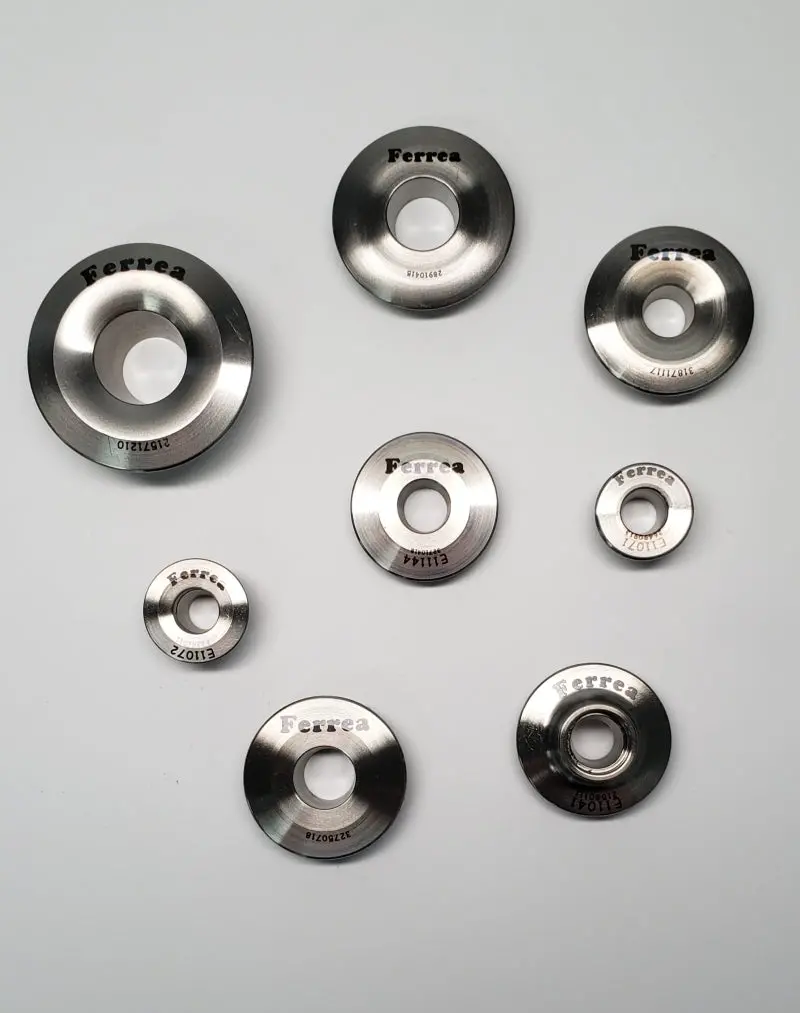 Ferrea Double-Spring Titanium Valve Retainer Kit (7°) For Acura/Honda B18A1 & B1 Engines – 16-Piece Set 1