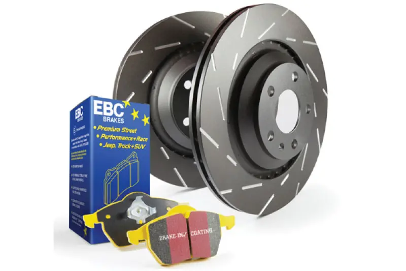 Ebc S9 Brake Kit – Yellowstuff Performance Pads Paired With Usr Drilled And Slotted Rotors 1