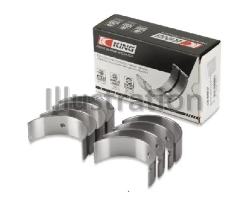King Engine Bearings Connecting Rod Bearing Set For Nissan Hr15/Hr16De – Oversize +0.50Mm 1