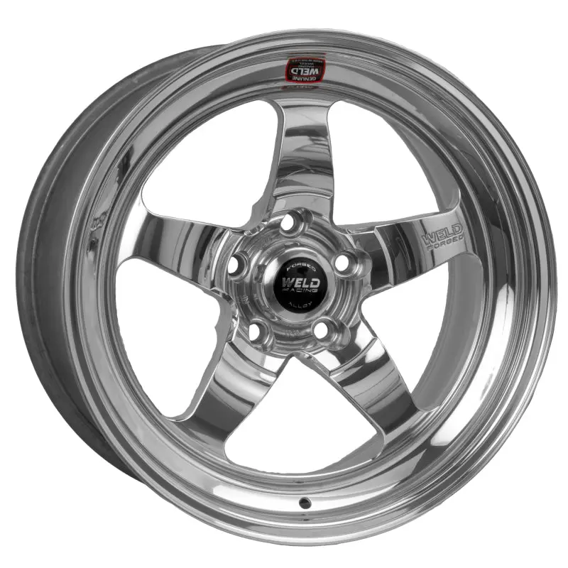 Weld S71 17X10.5 / 5X4.5 Bp / 6.7In. Bs Polished Wheel (High Pad) - Non-Beadlock 1