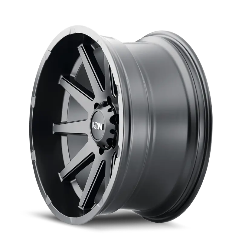 Ion Type 143 Matte Black Alloy Wheel – 20X9 In, 8X165.1 Mm Bolt Pattern, Zero Offset, 125.2 Mm Hub Bore 1
