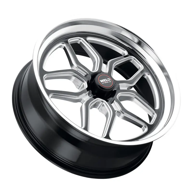 Weld S107 Forged Drag Wheel – 22×10.5 Inches, 5×115 Bolt Circle, Et20 Offset, 6.5-Inch Backspace, 71.5Mm Center Bore – Gloss Black 1